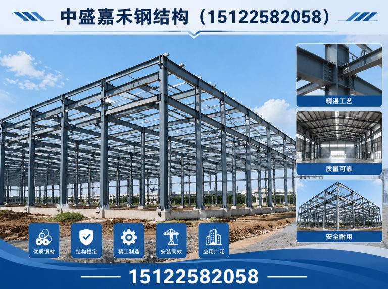 宁河区中盛嘉禾钢结构展示图