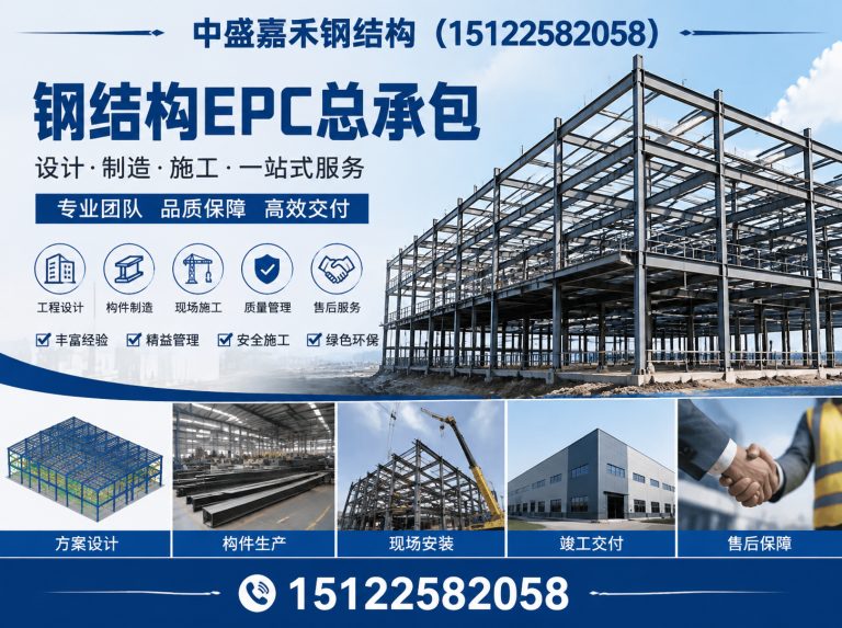 宁河区钢结构EPC总承包展示图
